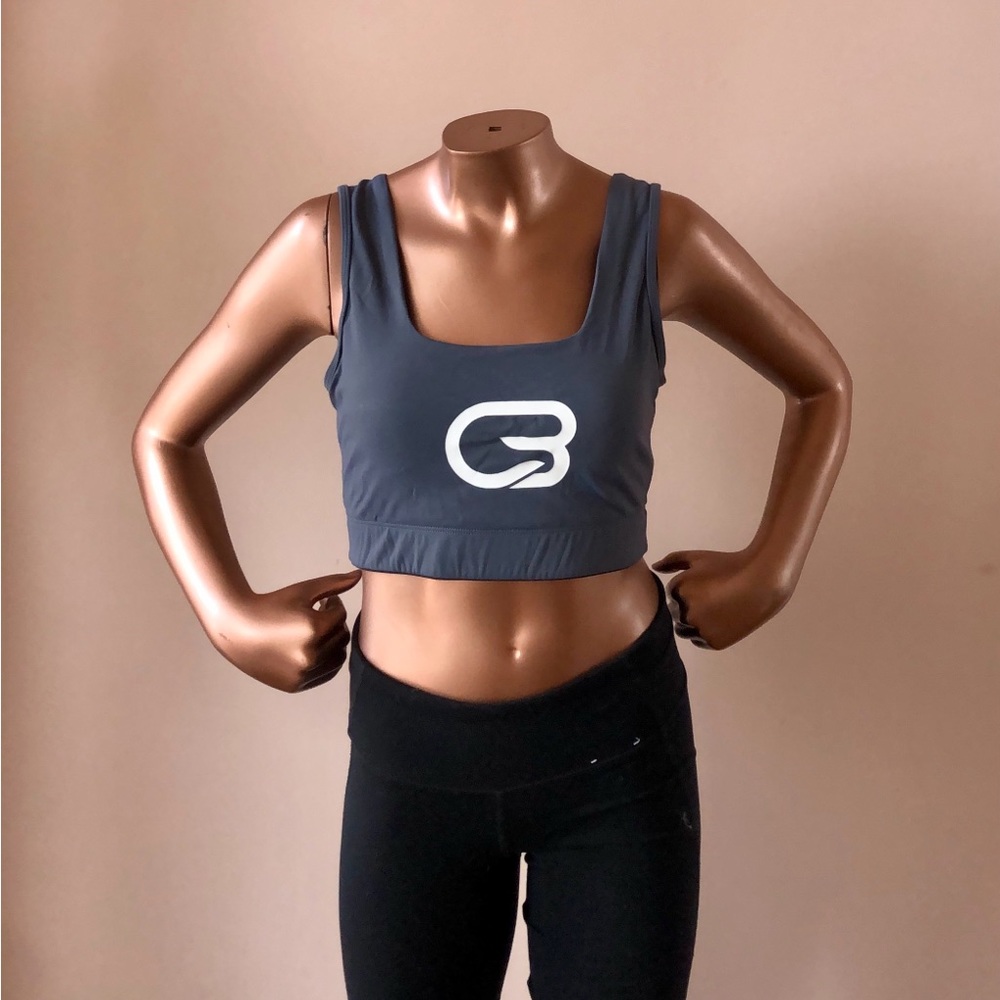 Varley cyclebar gray size small sports bra. Like new